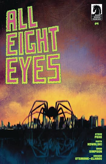 Cover image for ALL EIGHT EYES #4 (OF 4) CVR B SIMMONDS
