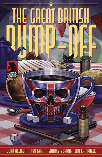 Cover image for GREAT BRITISH BUMP OFF #4 (OF 4) CVR B DEWEY