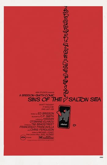 Cover image for SINS OF THE SALTON SEA #2 (OF 5) CVR C FILM NOIR HOMAGE (MR)