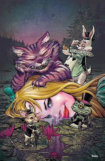 Cover image for ALICE NEVER AFTER #1 (OF 5) CVR G UNLOCKABLE PANOSIAN (MR)