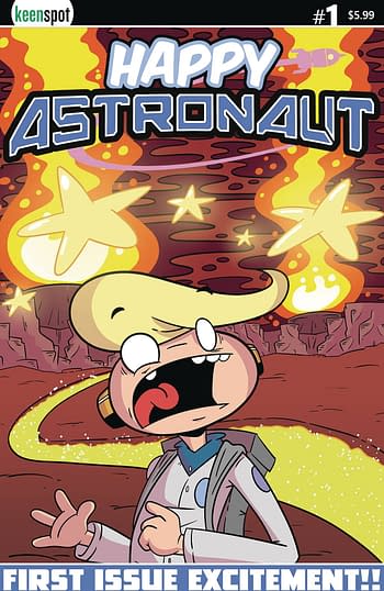 Cover image for HAPPY ASTRONAUT #1 CVR A MATT RODGERS