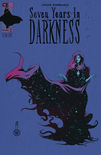 Cover image for SEVEN YEARS IN DARKNESS #4 (OF 4) CVR A SCHMALKE