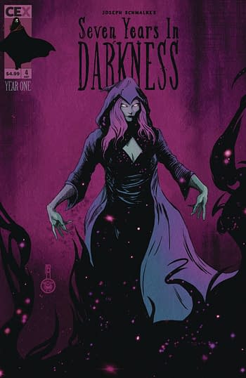 Cover image for SEVEN YEARS IN DARKNESS #4 (OF 4) CVR B SCHMALKE