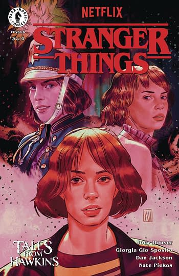 Cover image for STRANGER THINGS TALES FROM HAWKINS #3 (OF 4) CVR B VALERIO
