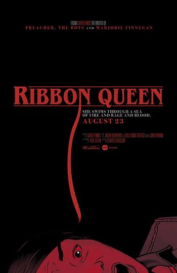 Cover image for THE RIBBON QUEEN #2 (OF 8) CVR C HORROR HOMAGE (MR)