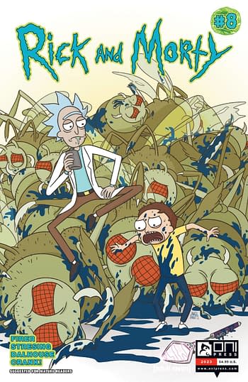 Cover image for RICK AND MORTY #8 CVR C 10 COPY INCV TRIZZINO (MR)