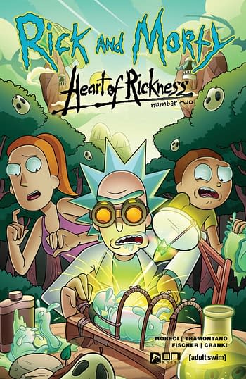 Cover image for RICK AND MORTY HEART OF RICKNESS #2 (OF 4) CVR A BLAKE (MR)