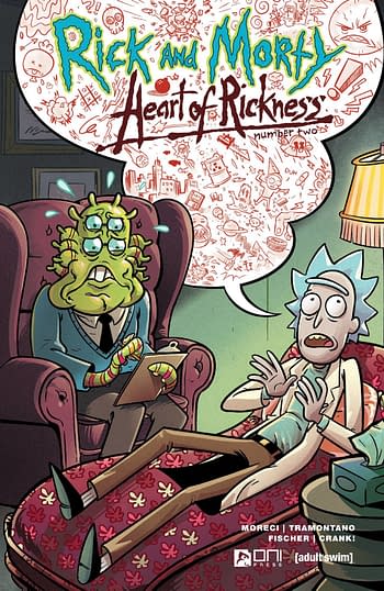 Cover image for RICK AND MORTY HEART OF RICKNESS #2 (OF 4) CVR B STRESSING (