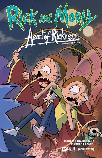 Cover image for RICK AND MORTY HEART OF RICKNESS #2 (OF 4) CVR C 10 COPY INC
