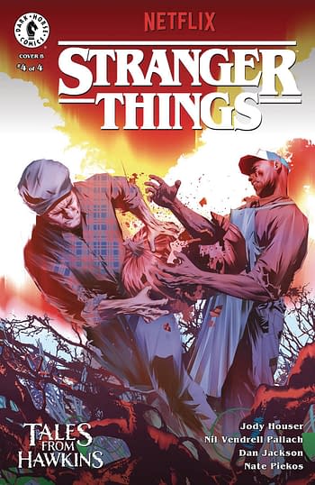Cover image for STRANGER THINGS TALES FROM HAWKINS #4 (OF 4) CVR B NGUYEN