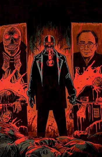 Cover image for STUFF OF NIGHTMARES: RED MURDER # 1 CVR D GLOW DARK VAR