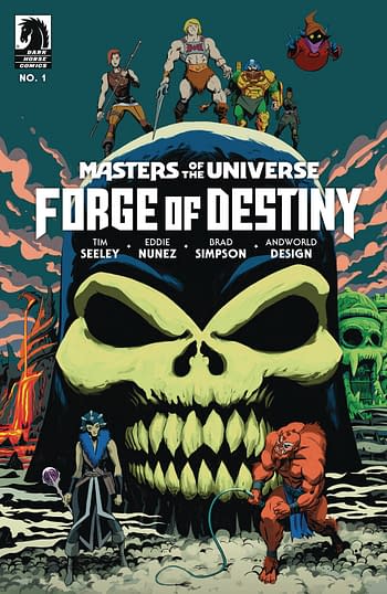 Cover image for MASTERS OF UNIVERSE FORGE OF DESTINY #1 CVR C RODRIGUEZ