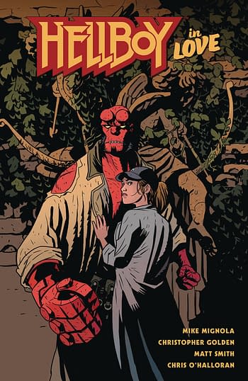 Cover image for HELLBOY IN LOVE HC