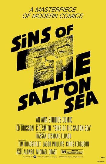 Cover image for SINS OF THE SALTON SEA #4 (OF 5) CVR C FILM NOIR HOMAGE (MR)
