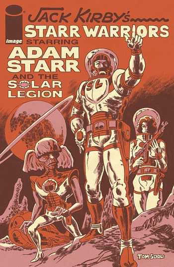Cover image for KIRBY STARR WARRIORS ADV ADAM STAR & SOLAR LEGION (ONE-SHOT)