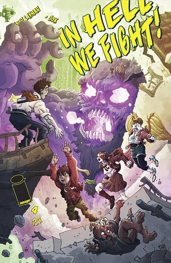 Cover image for IN HELL WE FIGHT #4