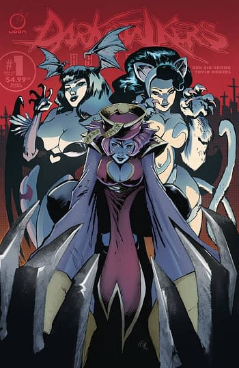 Cover image for DARKSTALKERS HSIEN KO #1 CVR D 5 COPY INCV ALEXANDER