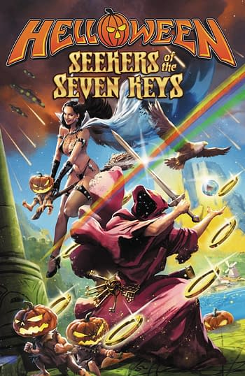 Cover image for HELLOWEEN SEEKERS SEVEN KEYS TP