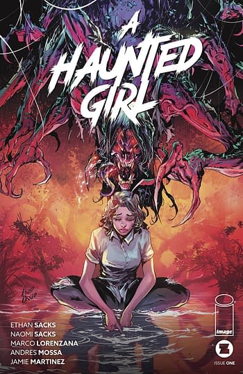 Cover image for A HAUNTED GIRL #1 (OF 4) CVR B OSSIO