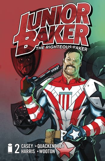 Cover image for JUNIOR BAKER RIGHTEOUS FAKER #2 (OF 5) CVR C 15 COPY INCV (M