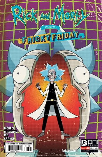 Cover image for RICK AND MORTY PRESENTS FRICKY FRIDAY #1 CVR B ELLERBY (MR)