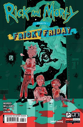 Cover image for RICK AND MORTY PRESENTS FRICKY FRIDAY #1 CVR C 10 COPY INCV