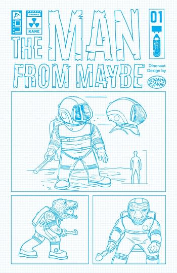 Cover image for THE MAN FROM MAYBE #1 CVR D 10 COPY INCV KANE DESIGN