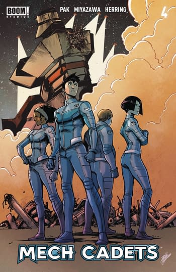 Cover image for MECH CADETS #4 (OF 6) CVR A MIYAZAWA & HERRING