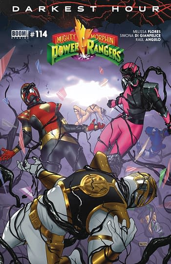 Cover image for MIGHTY MORPHIN POWER RANGERS #114 CVR A CLARKE