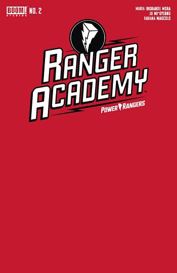 Cover image for RANGER ACADEMY #2 CVR B RED BLANK SKETCH VAR N/A
