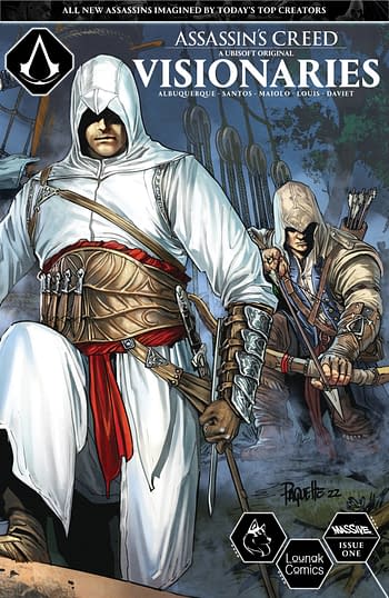 Cover image for ASSASSINS CREED VISIONARIES #1 (OF 4) CVR C CONNECTING (MR)