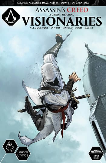 Cover image for ASSASSINS CREED VISIONARIES #1 (OF 4) CVR F ALTAIR VAR (MR)