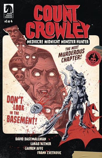 Cover image for COUNT CROWLEY MEDIOCRE MIDNIGHT MONSTER HUNTER #1 CVR A KETN