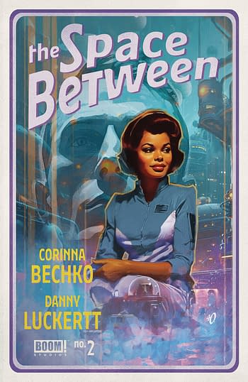 Cover image for SPACE BETWEEN #2 (OF 4) CVR B OLIVETTI