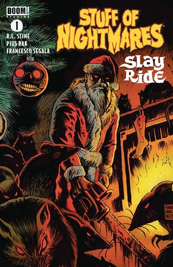 Cover image for STUFF OF NIGHTMARES SLAY RIDE #1 CVR A FRANCAVILLA