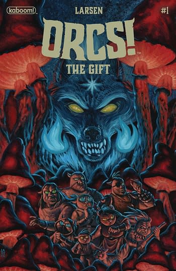 Cover image for ORCS THE GIFT #1 (OF 4) CVR A LARSEN