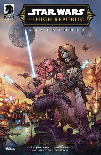 Cover image for STAR WARS HIGH REPUBLIC ADVENTURES PHASE III #2 CVR A TOLIBA