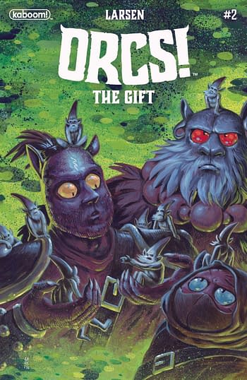 Cover image for ORCS THE GIFT #2 (OF 4) CVR A LARSEN