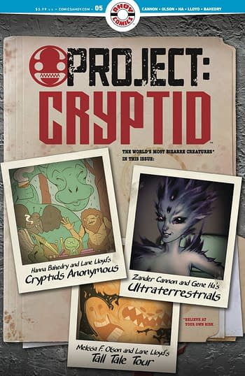 Cover image for PROJECT CRYPTID #5 (OF 6) (MR)
