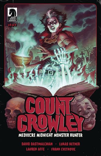Cover image for COUNT CROWLEY MEDIOCRE MIDNIGHT MONSTER HUNTER #4 CVR A KETN