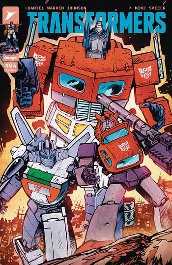 Cover image for TRANSFORMERS #4 CVR A