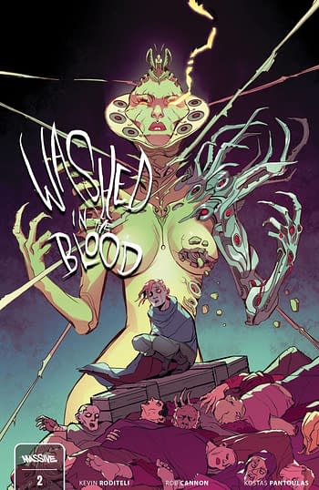 Cover image for WASHED IN THE BLOOD #2 (OF 3) CVR A MORANELLI (MR)