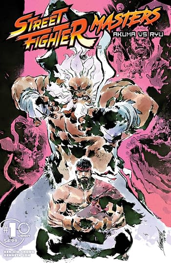Cover image for STREET FIGHTER MASTERS: AKUMA VS RYU #1 CVR A LOH
