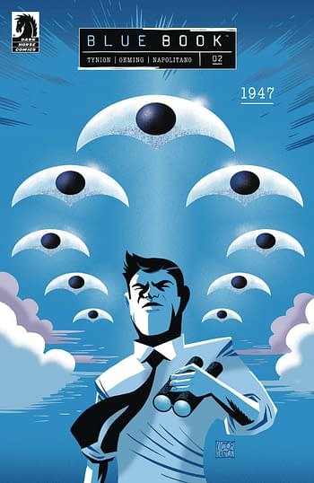 Cover image for BLUE BOOK 1947 #2 CVR B SANTOS