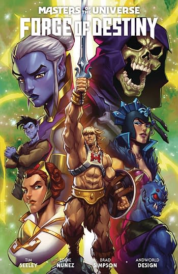 Cover image for MASTERS OF UNIVERSE FORGE OF DESTINY TP