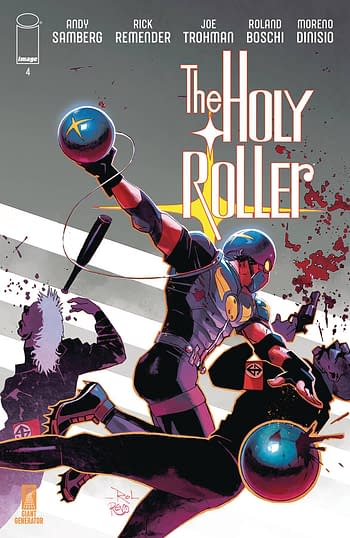 Cover image for HOLY ROLLER #4 CVR A BOSCHI & DINISIO