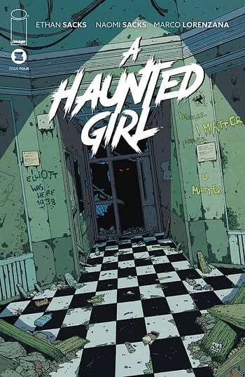 Cover image for A HAUNTED GIRL #4 (OF 4) CVR B ARAUJO
