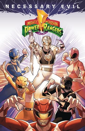 Cover image for MIGHTY MORPHIN POWER RANGERS NECESSARY EVIL TP VOL 01