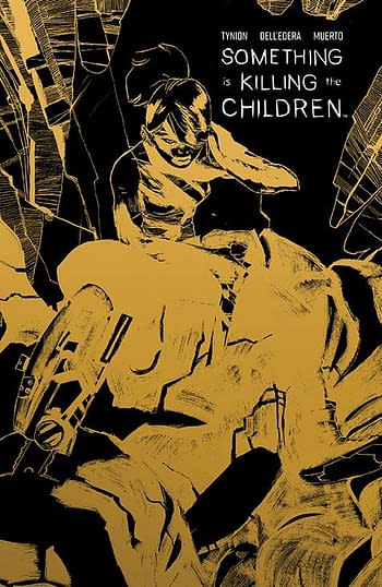 Cover image for SOMETHING IS KILLING THE CHILDREN #36 CVR C 5 YEAR FOIL STAM