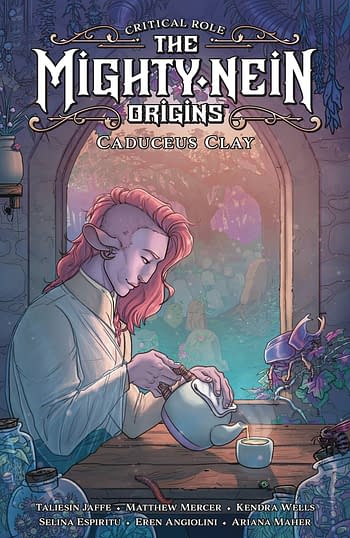 Cover image for CRITICAL ROLE MIGHTY NEIN ORIGINS CADUCEUS CLAY HC